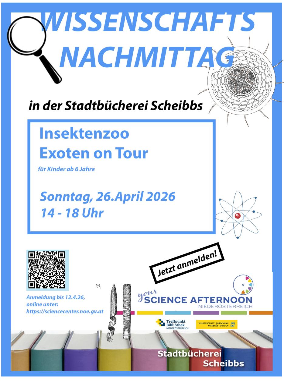 Wissenschaftsnachmittag Insekten