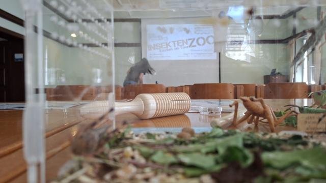 diverse Materialien auf dem Tisch