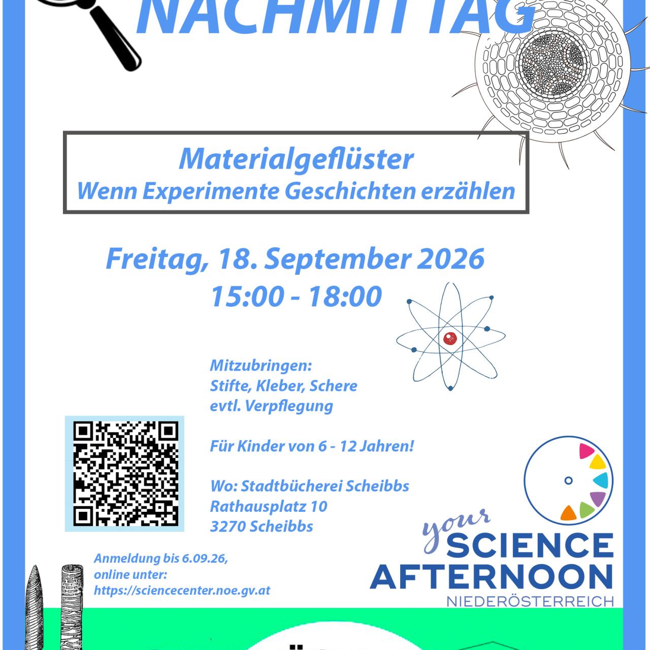 Wissenschaftsnachmittag_Materialgeflüster